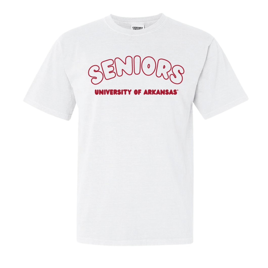 Phi Mu University of Arkansas Senior 2023 T-Shirt