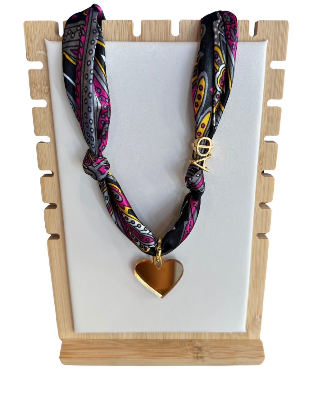 Alpha Phi Letter Heart Scarf