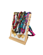 Delta Gamma Letter Heart Scarf