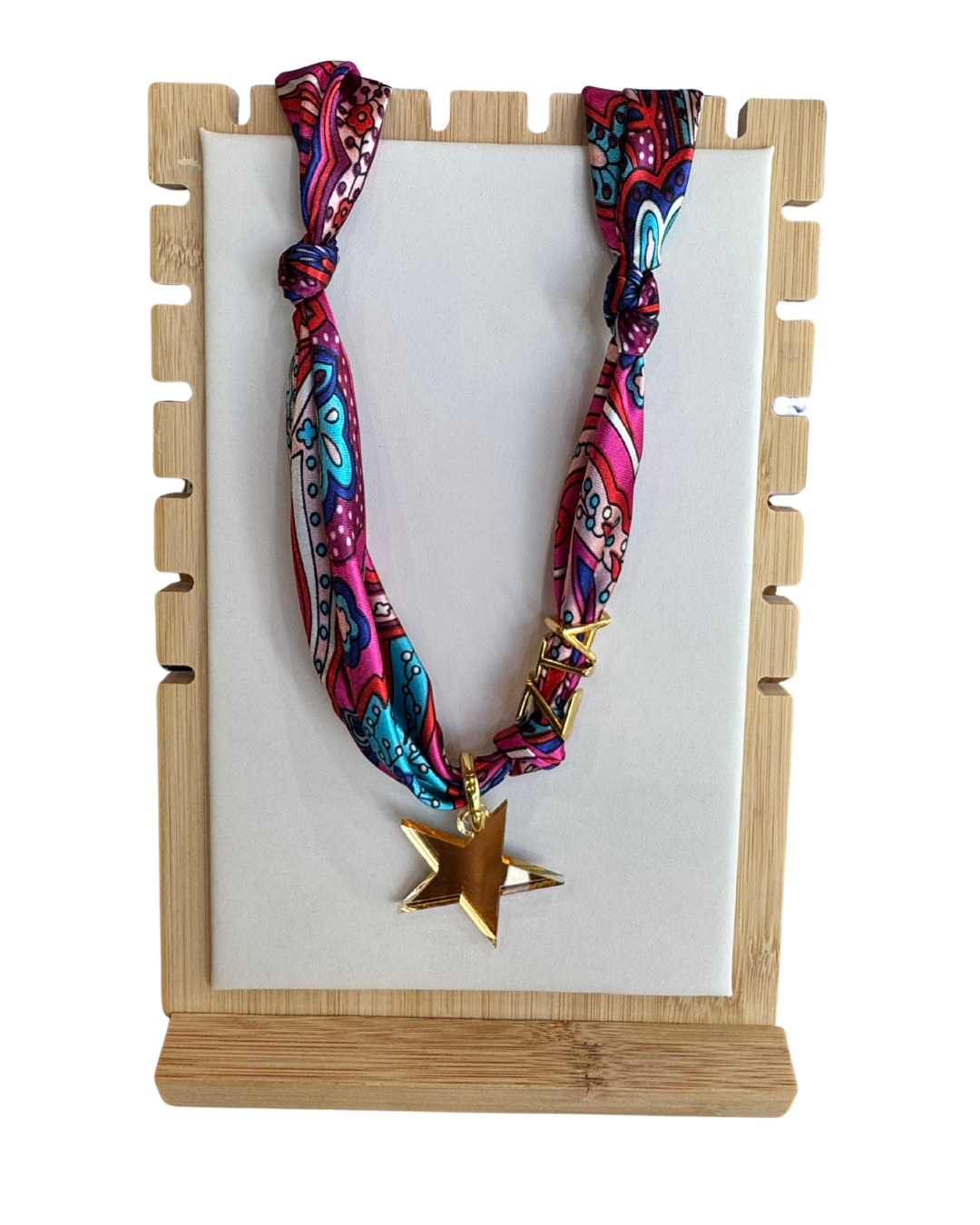 Zeta Tau Alpha Letter Star Scarf
