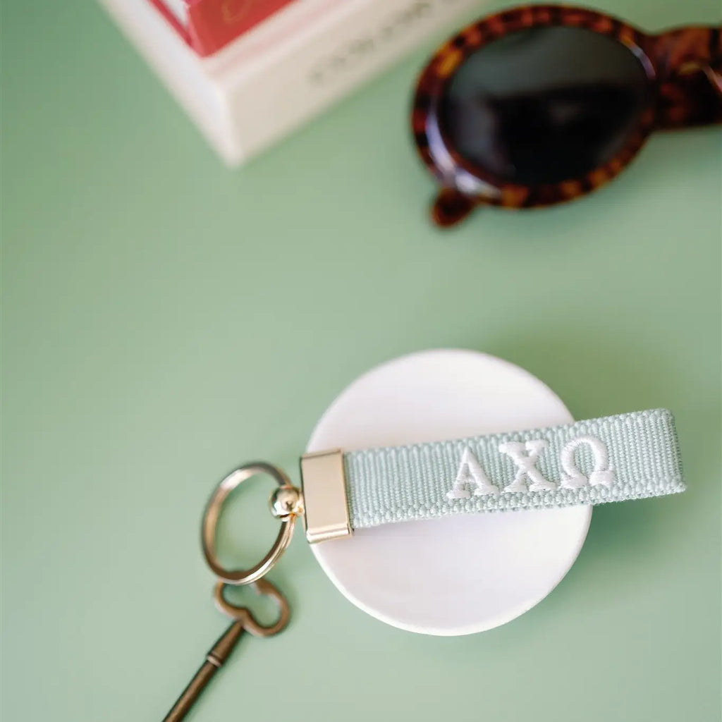 Alpha Chi Omega Keychain