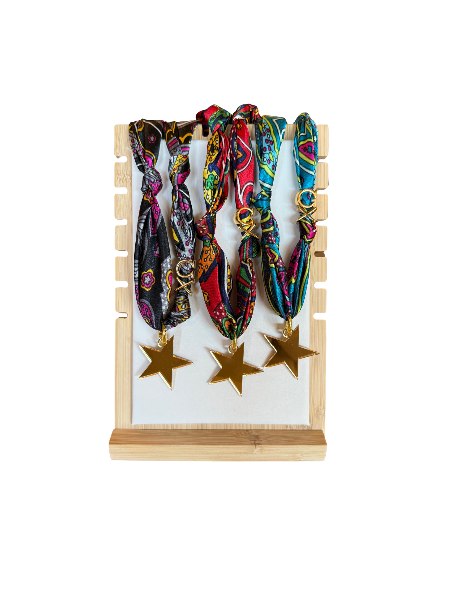 Chi Omega Letter Star Scarf