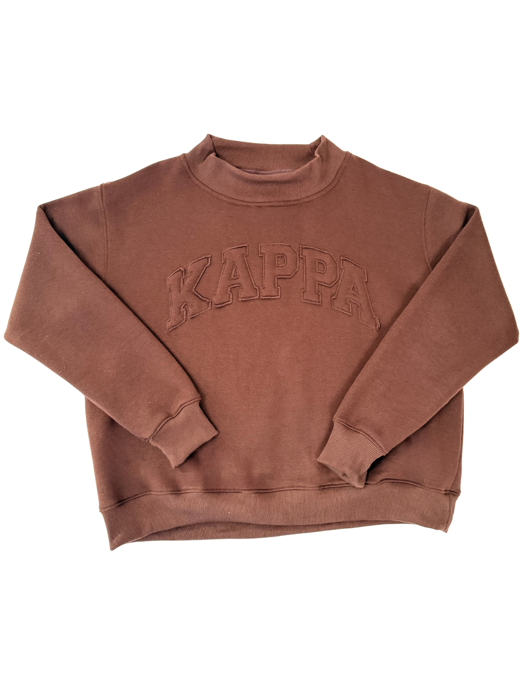 Kappa Kappa Gamma Brown Mockneck