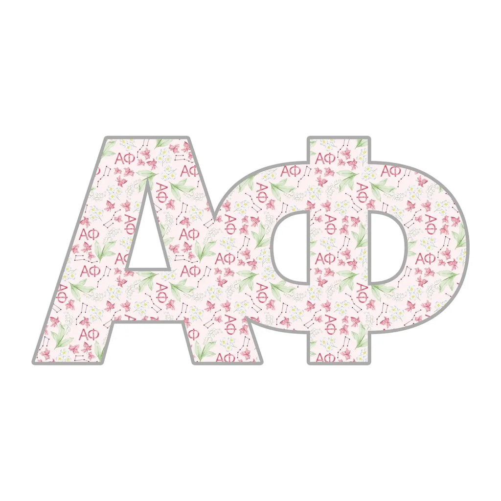 Alpha Phi Acrylic Shelfie