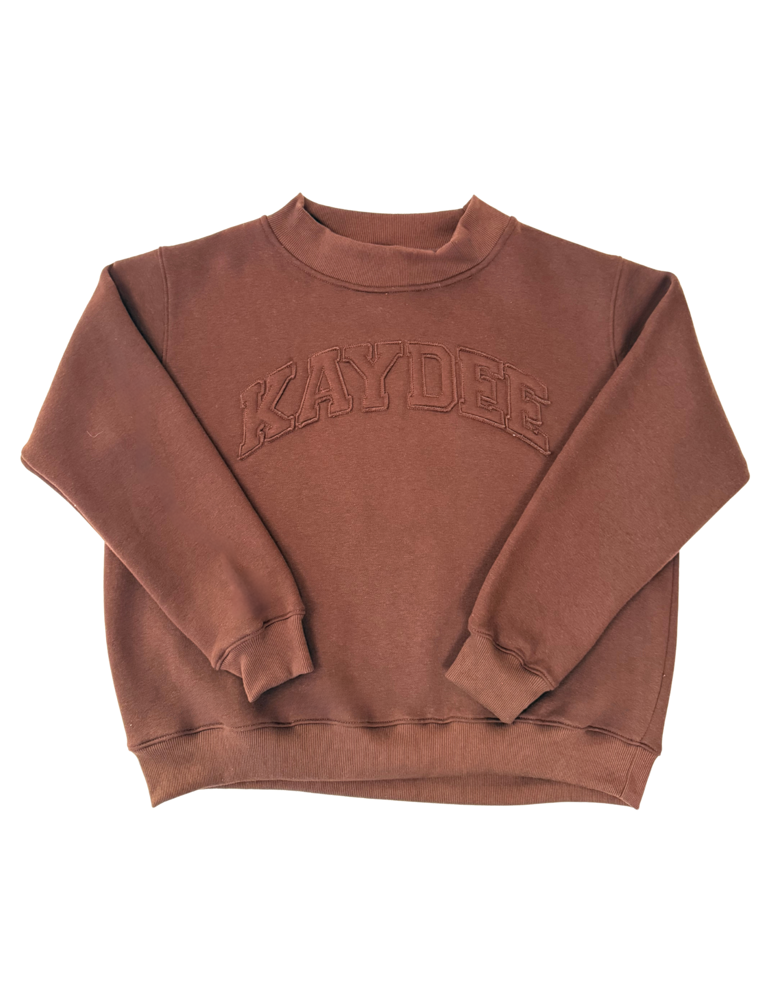 Kappa Delta Brown Mockneck