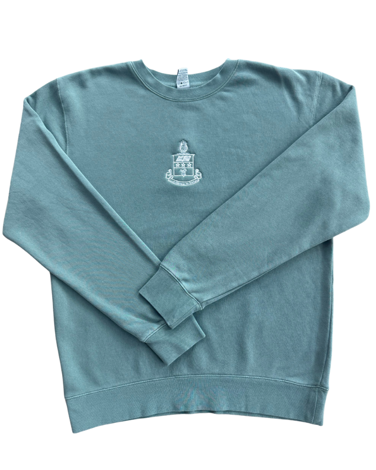 Alpha Chi Omega Crest Crewneck