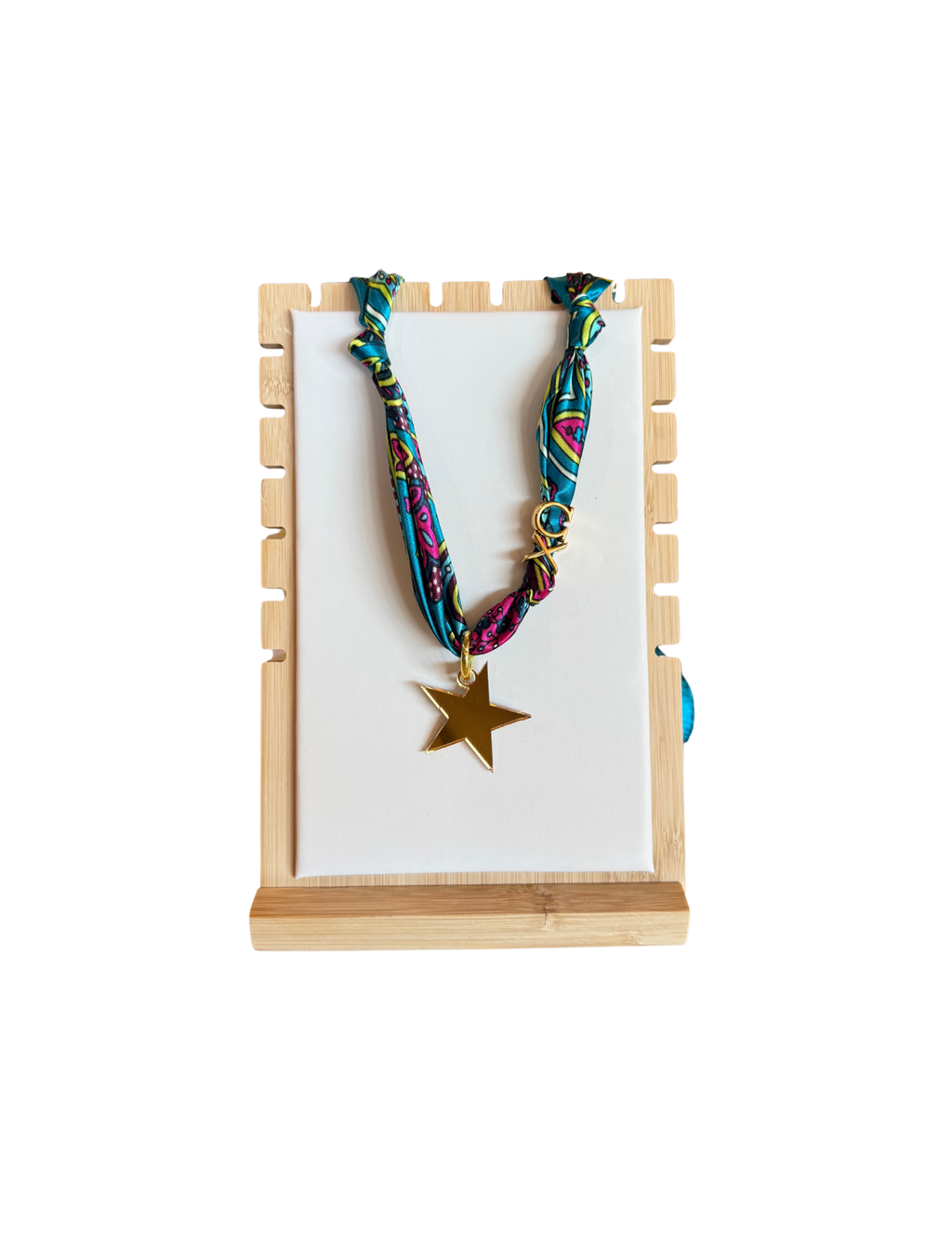 Chi Omega Letter Star Scarf