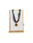 Chi Omega Letter Star Scarf