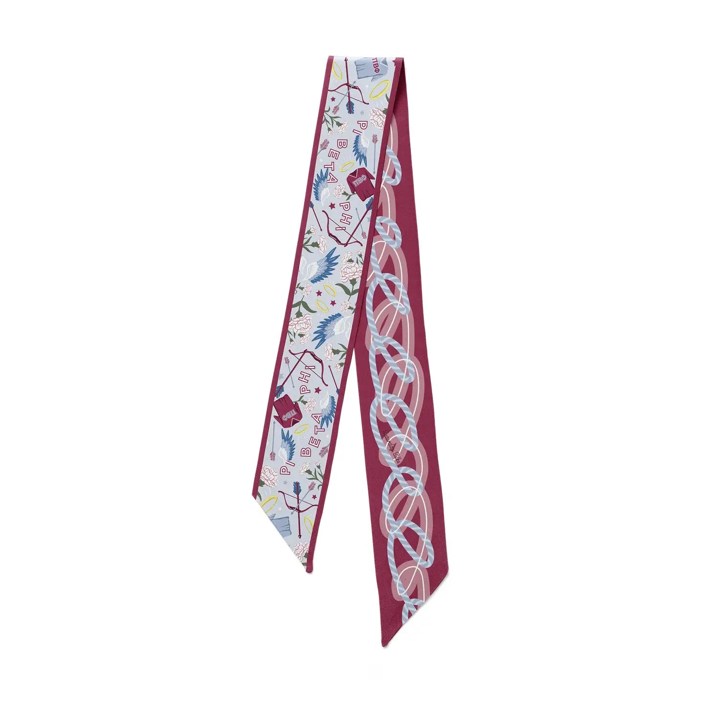 Pi Beta Phi Skinny Scarf