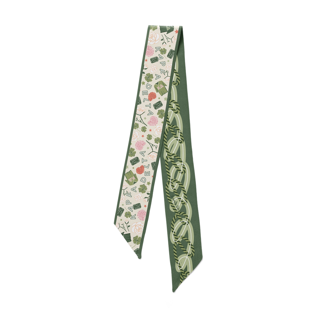 Kappa Delta Skinny Scarf