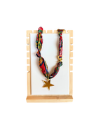 Chi Omega Letter Star Scarf