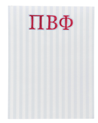 Pi Beta Phi Striped Notepad
