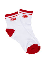 Alpha Omicron Pi Quarter Socks