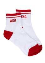 Alpha Chi Omega Quarter Socks