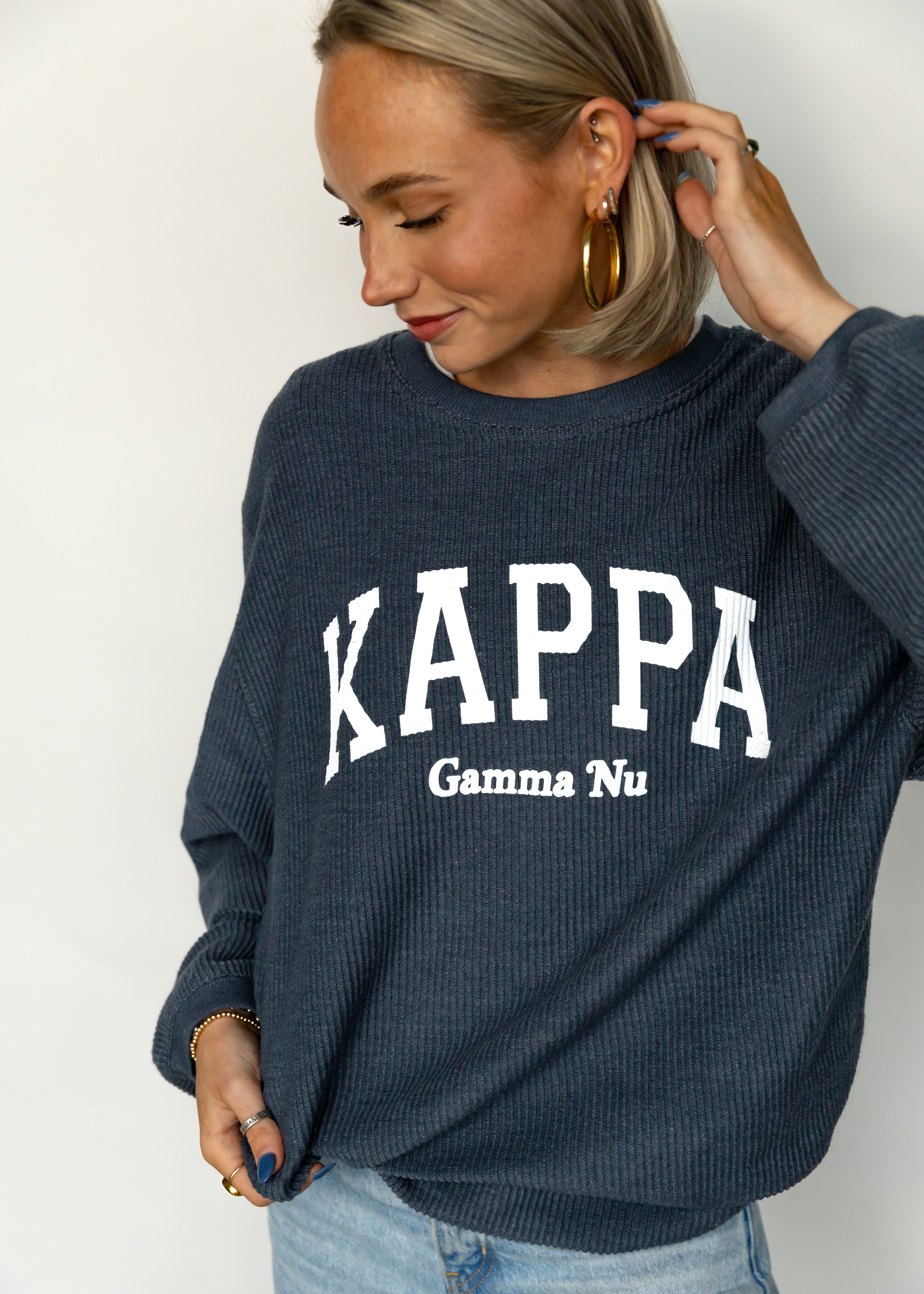 Kappa Kappa Gamma Corduroy Sweatshirt