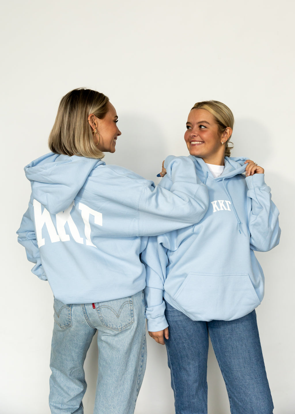 Kappa Kappa Gamma Light Blue Hoodie