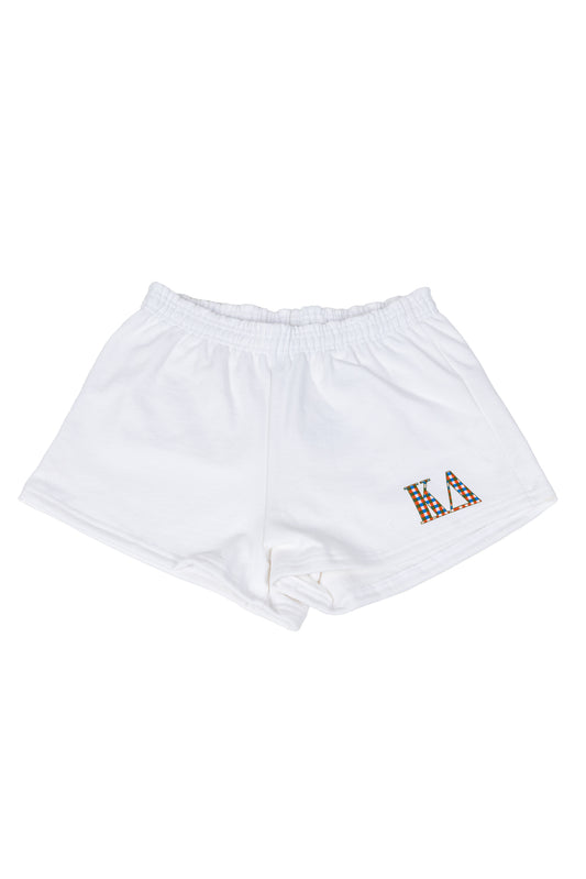 Kappa Delta Gingham Greek Shorts