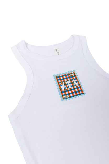 Zeta Tau Alpha Gingham Greek Tank