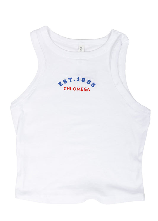 Chi Omega Sporty Greek Tank