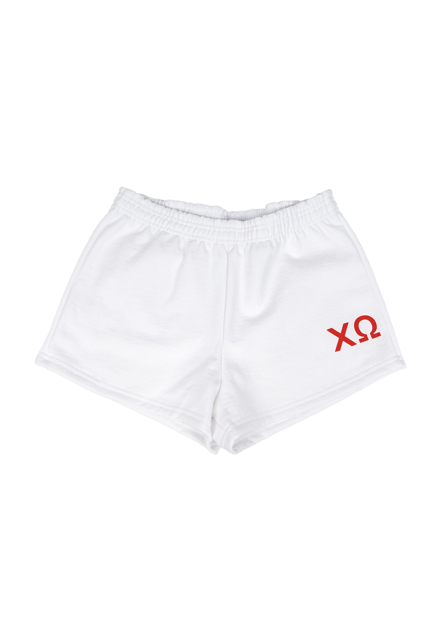 Chi Omega Sporty Greek Shorts