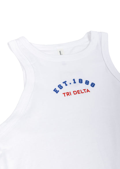 Delta Delta Delta Sporty Greek Tank