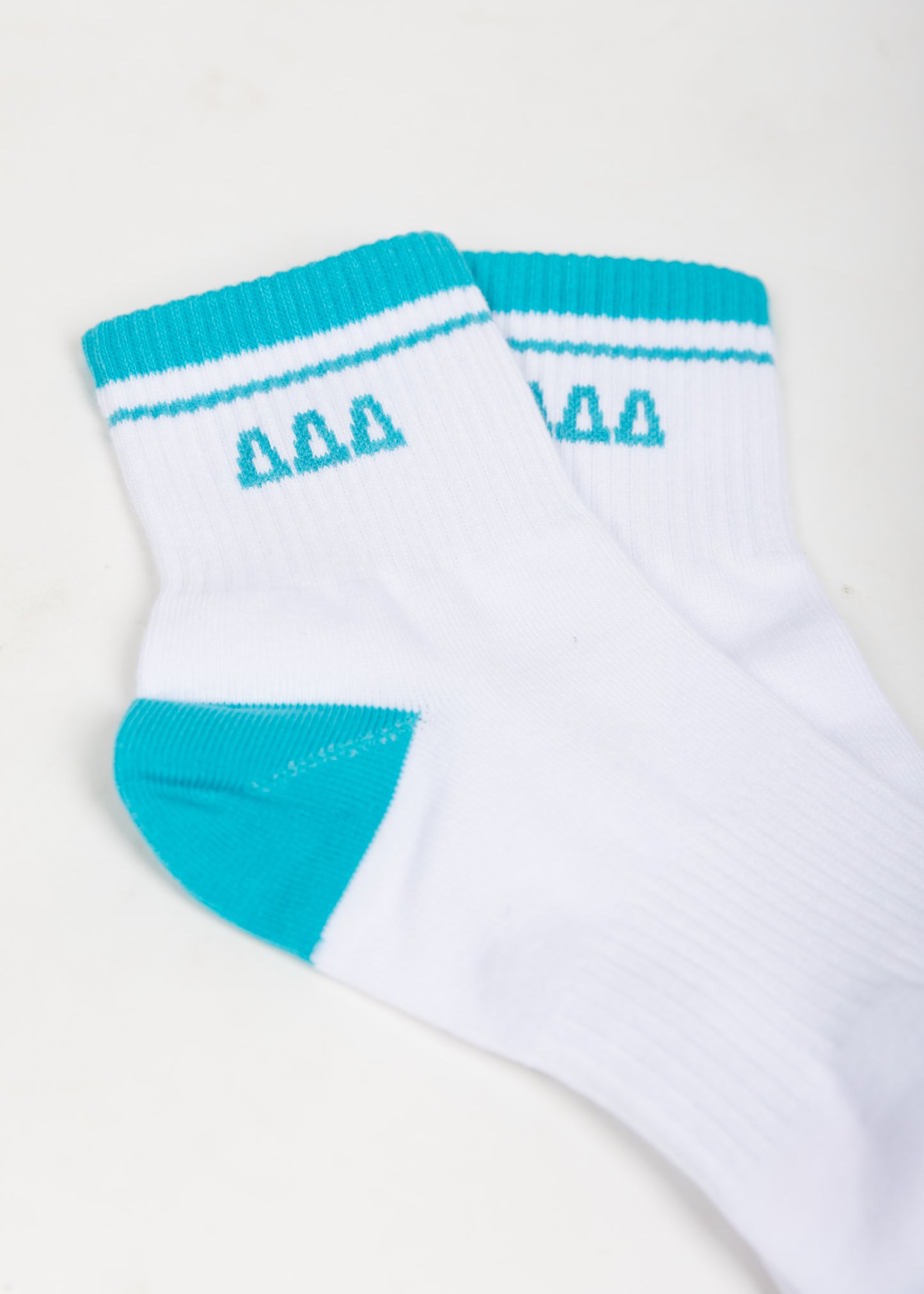 Tri Delta Quarter Socks