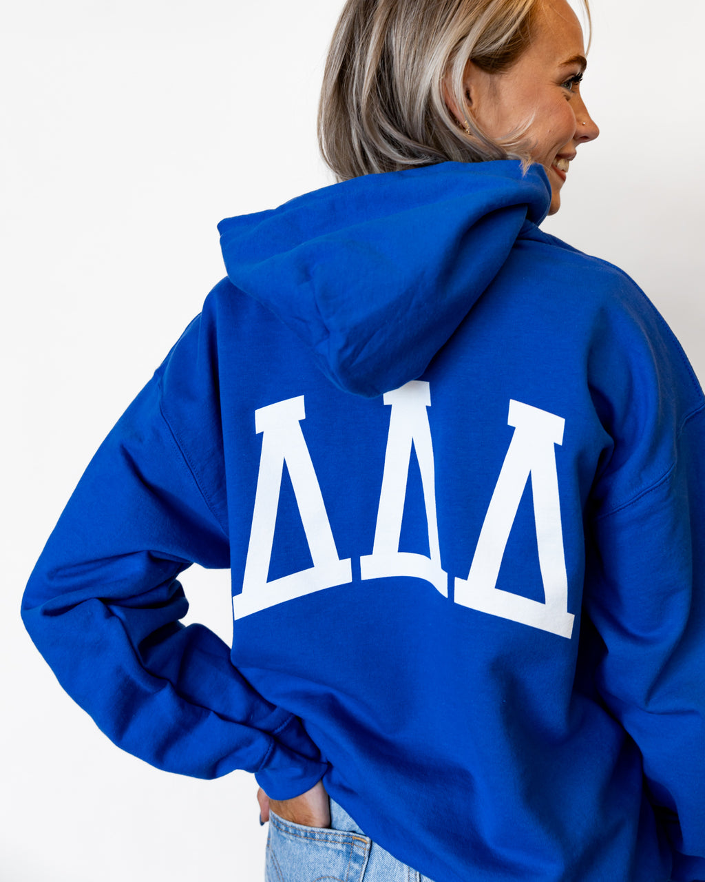 Delta Delta Delta Royal Hoodie
