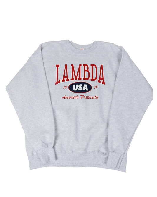 Lambda Chi Alpha Americas Fraternity Crewneck