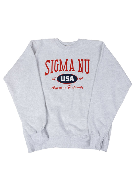Sigma Nu Americas Fraternity Crewneck