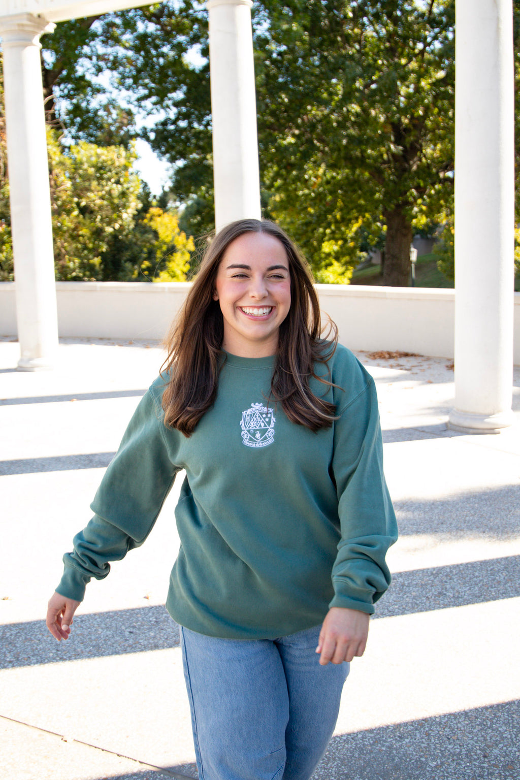 Kappa Delta Crest Crewneck
