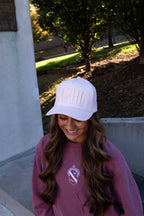 Alpha Phi Pastel Tone-on-Tone Hat