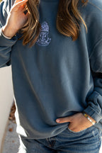 Alpha Delta Pi Crest Crewneck