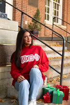 Pi Beta Phi Red Mockneck