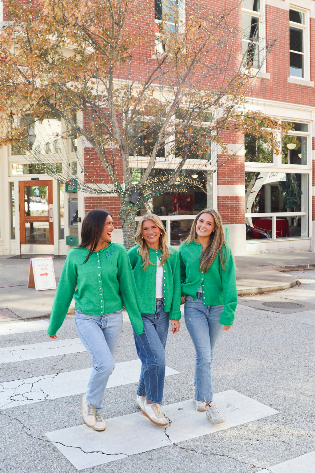 Kappa Kappa Gamma Green Cardigan