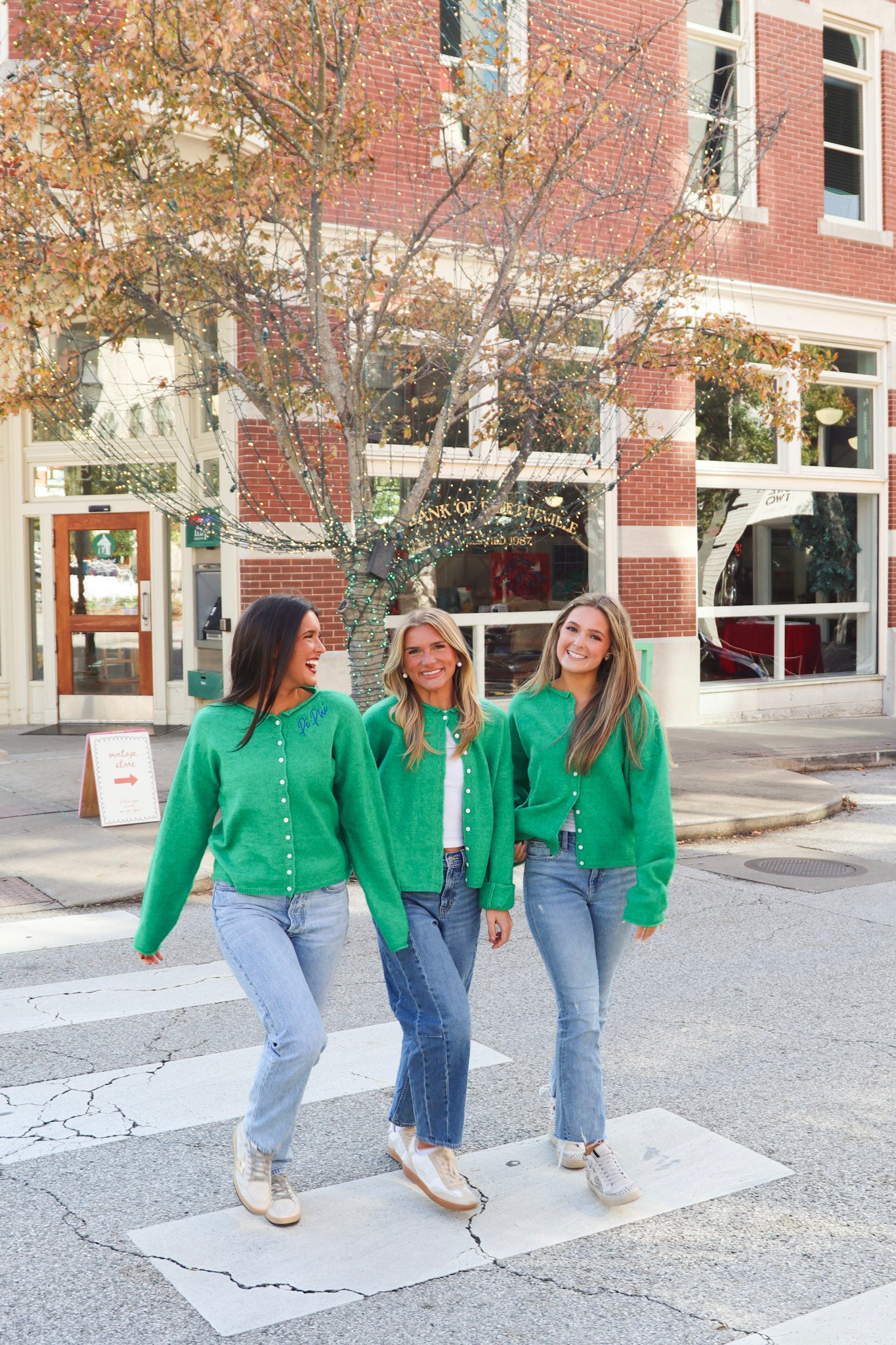 Kappa Kappa Gamma Green Cardigan