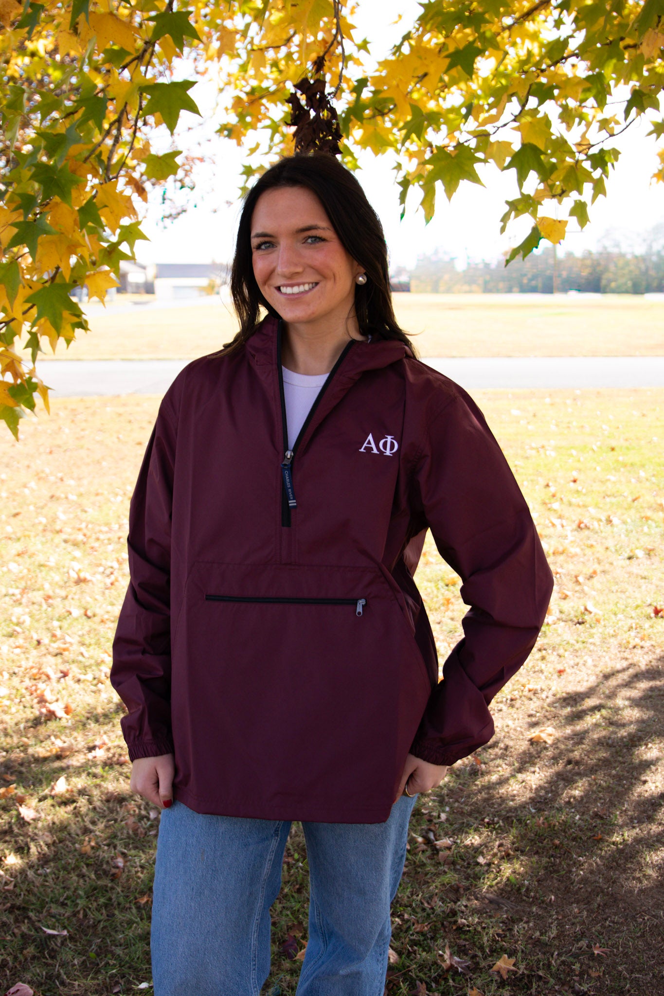 Alpha Phi Rain Jacket