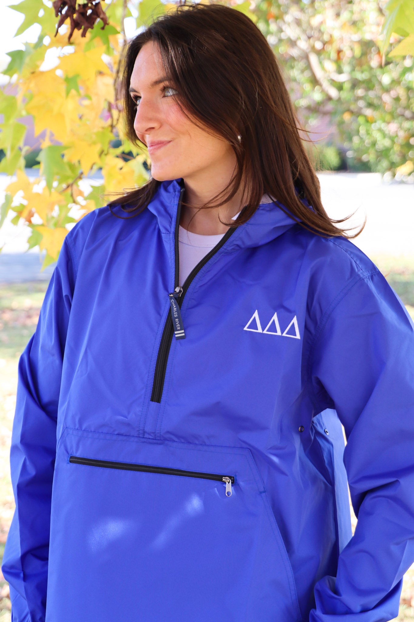 Delta Delta Delta Rain Jacket