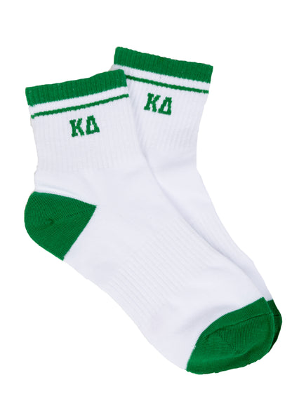 Kappa Delta Quarter Socks