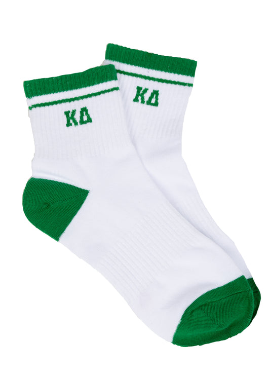 Kappa Delta Quarter Socks