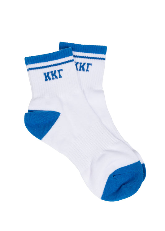 Kappa Kappa Gamma Quarter Socks