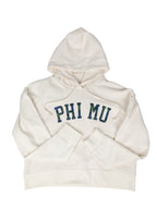 Phi Mu Cropped Hoodie