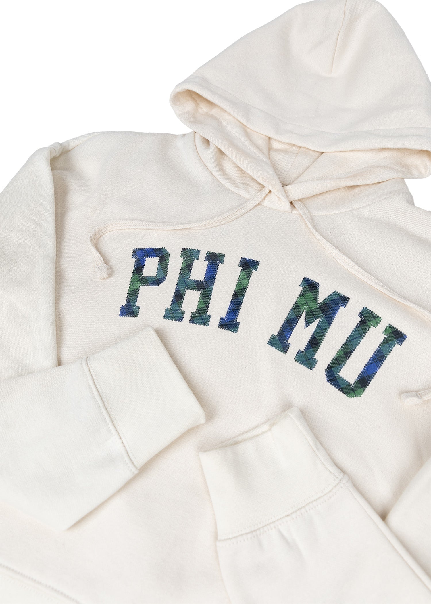 Phi Mu Cropped Hoodie