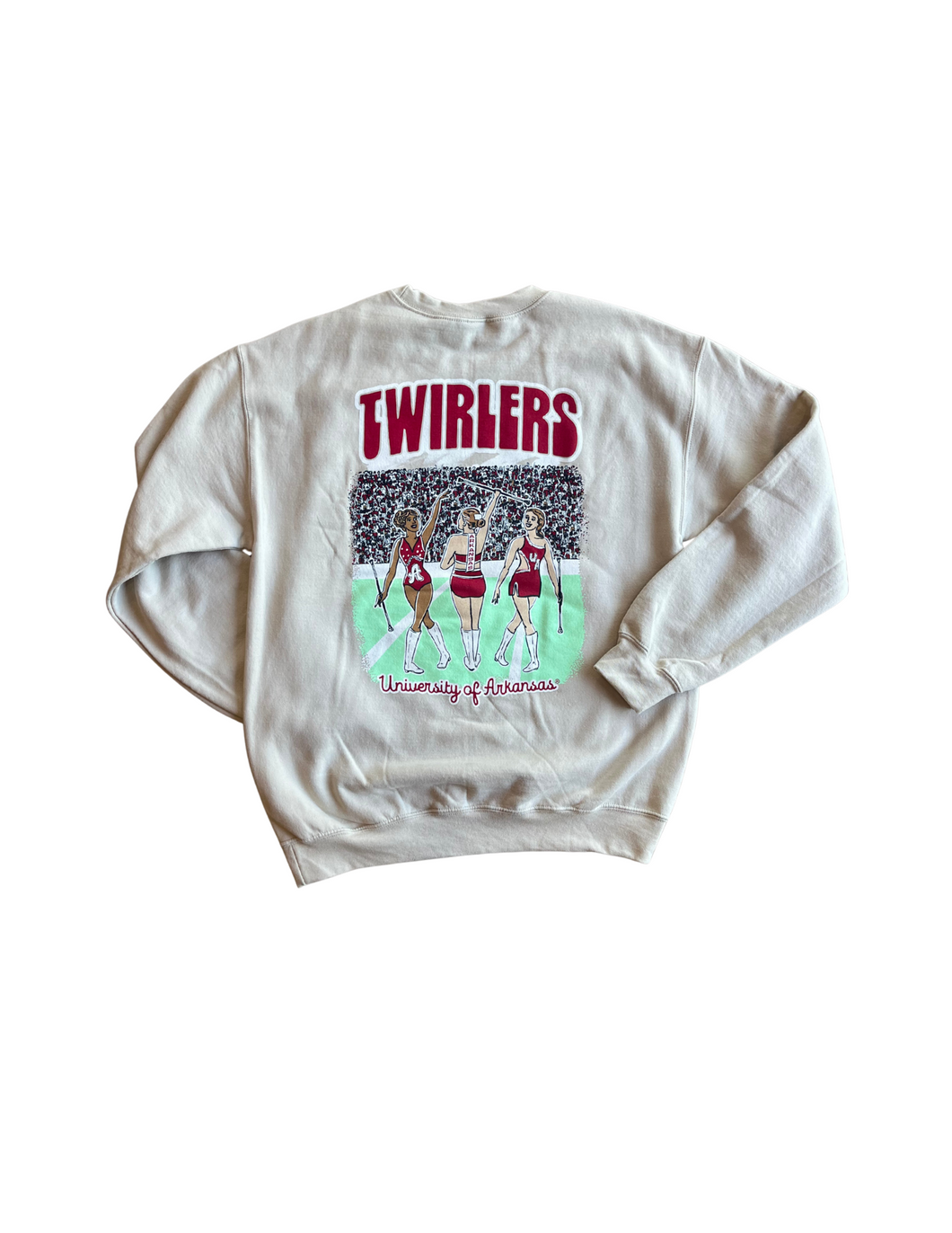 University of Arkansas Twirlers Gameday Crewneck