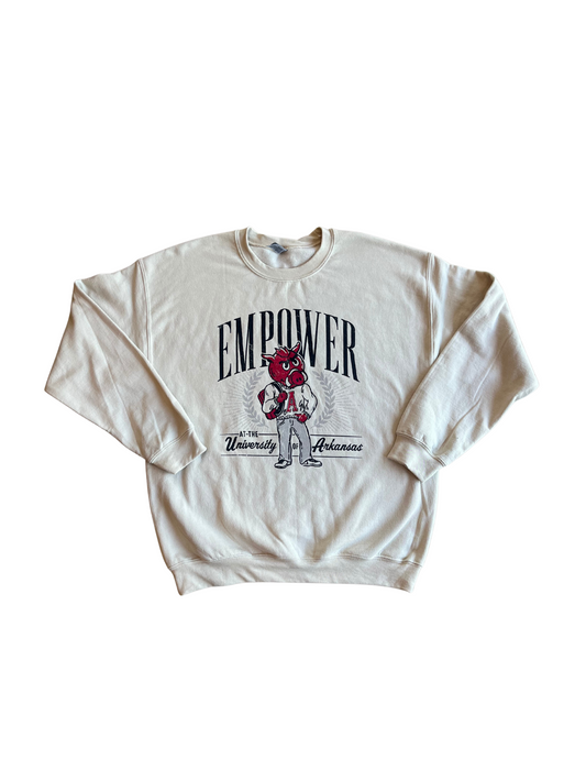 Empower University of Arkansas Crewneck