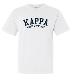 Kappa Kappa Gamma Work Week Tee 2023