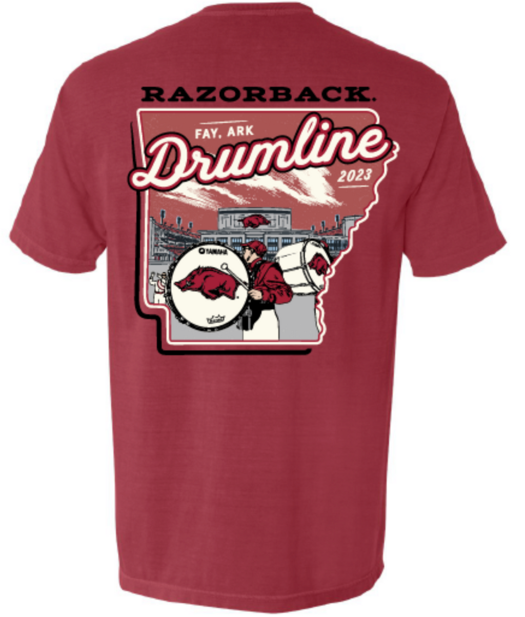 Razorback Drumline 2023 T-Shirt