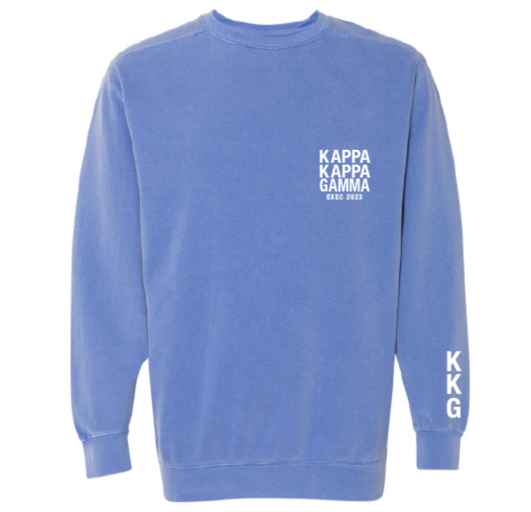 Kappa Kappa Gamma Exec Crewneck