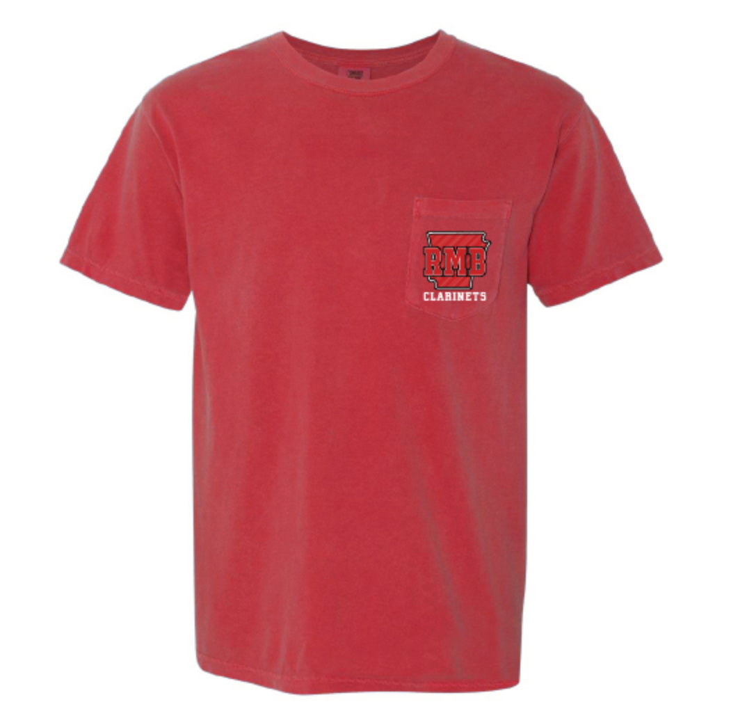 Razorback Marching Band Clarinet Section 2023 T-Shirt