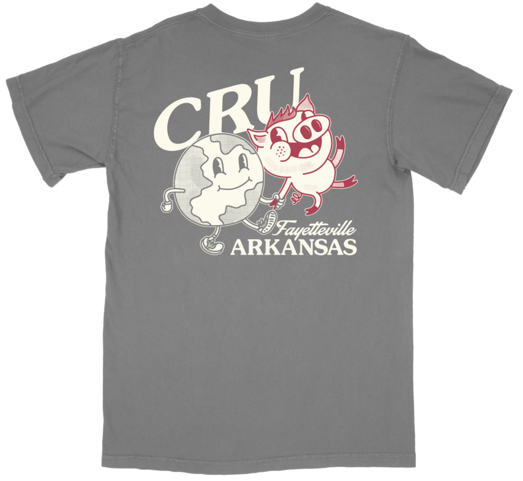 Cru University of Arkansas Hog T-Shirt