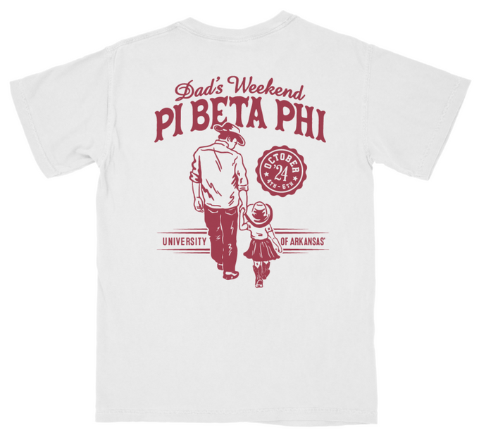 Pi Beta Phi dads day T-Shirt